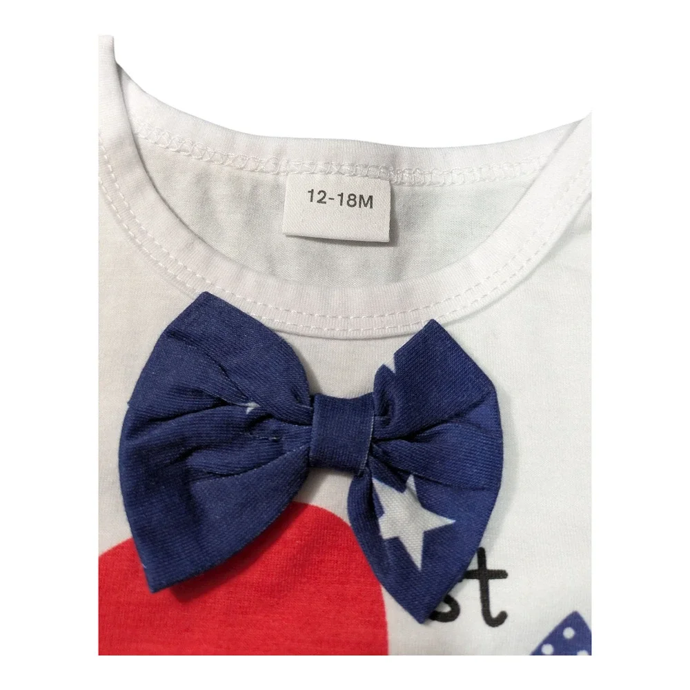 My First 4th Of July- Baby Clothes - 12-18 Months - One Piece- Celebrate the 4th